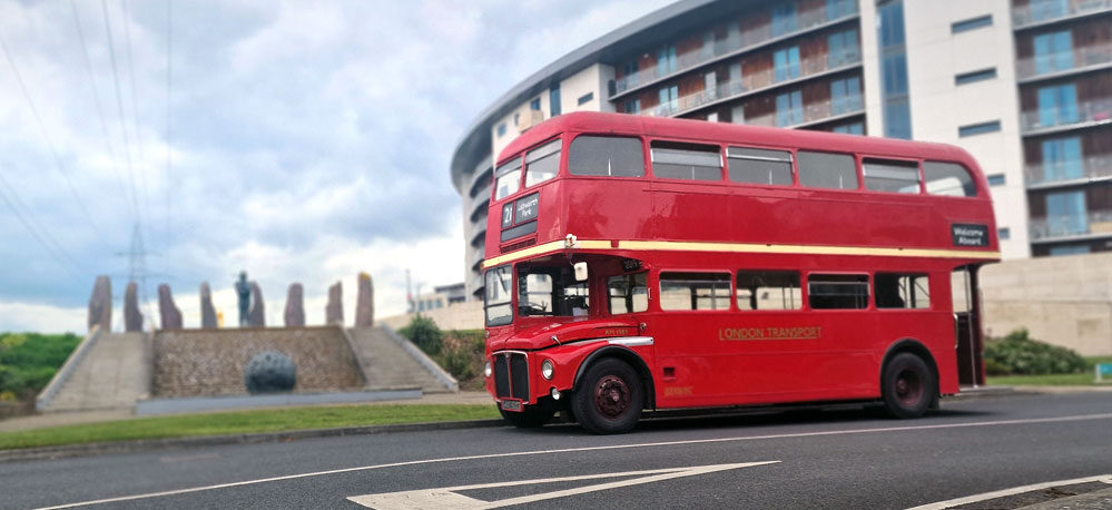 Vintage 1950's London Double Decker